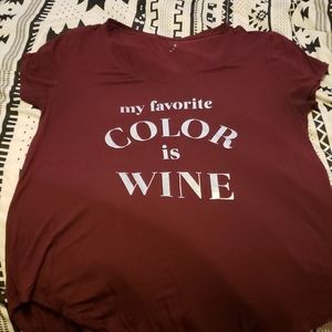 Wine shirt